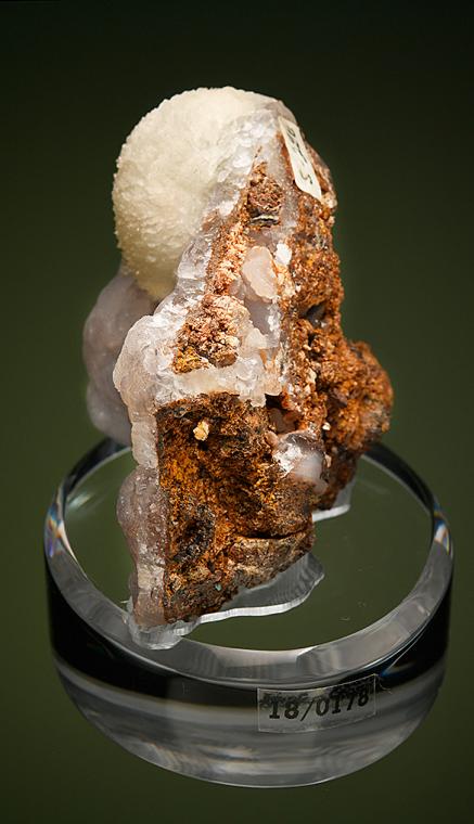 TARBUTTITE on SMITHSONITE